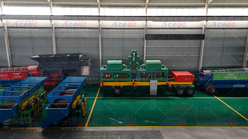 移动滚筒筛洗沙机械