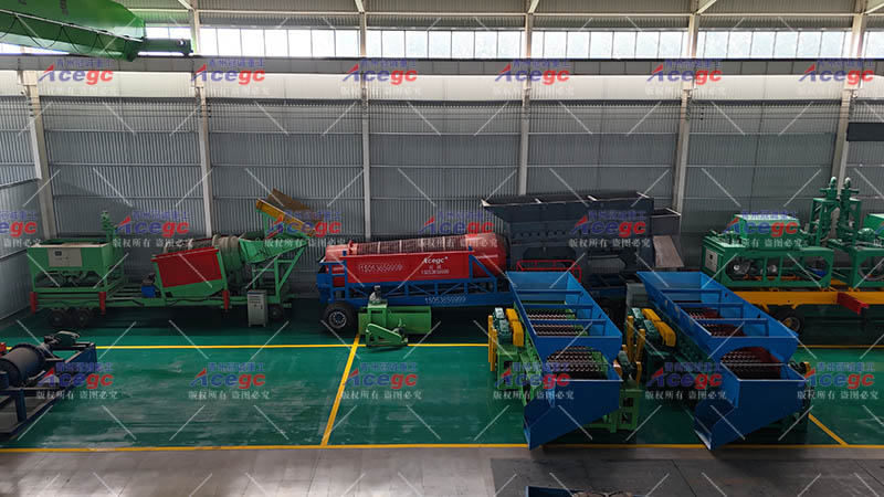 移动滚筒筛洗沙机械